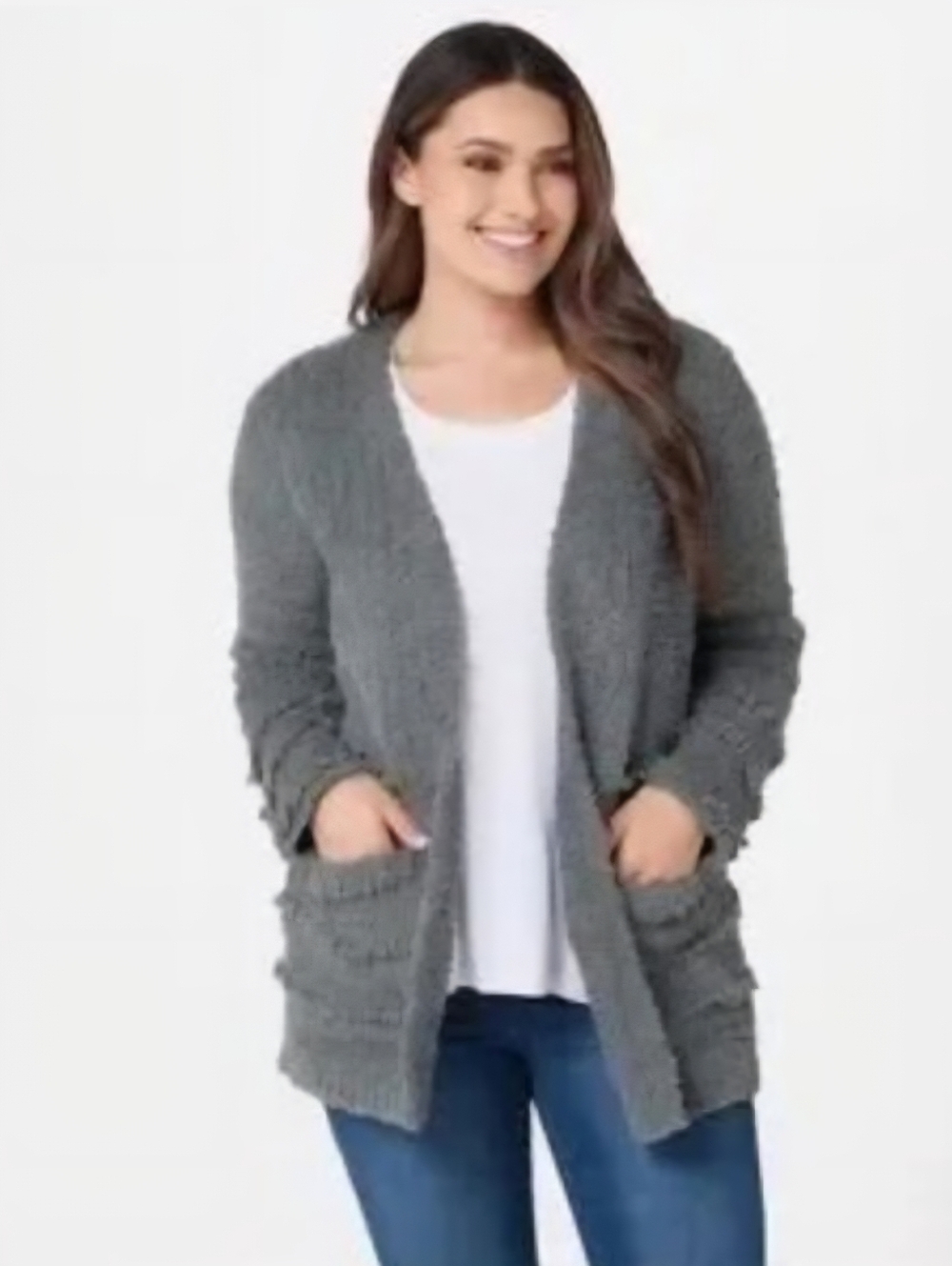 Barefoot Dreams - Cozychic@ Boardwalk Cardigan in Agave Green Size XL